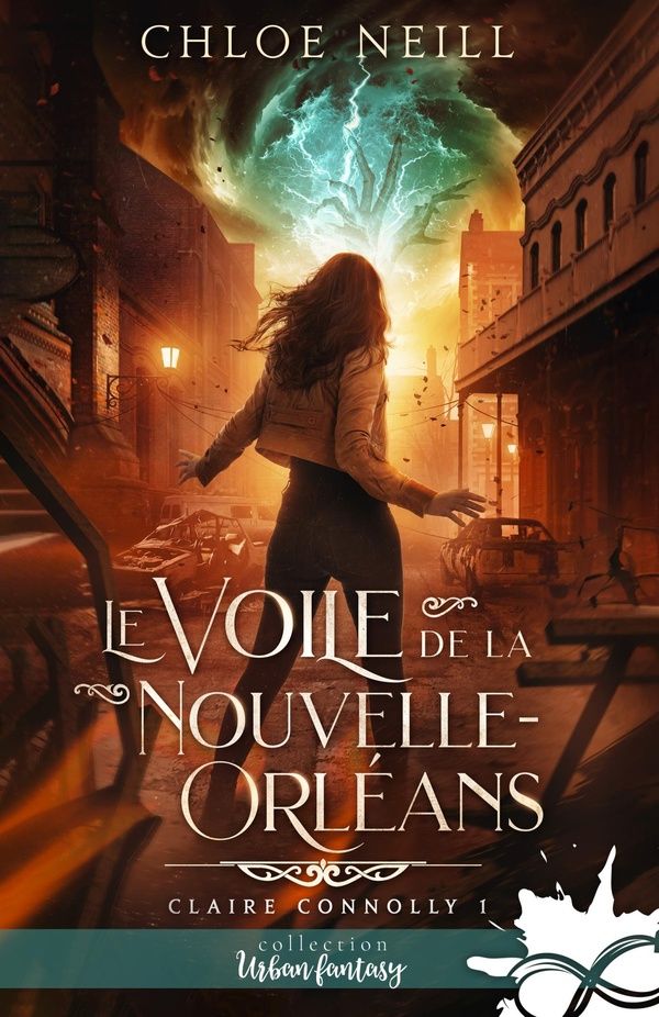 Couverture du livre « Le voile de la Nouvelle-Orléans » de Chloe Neill, librairie Les Contes Infusés à Corte