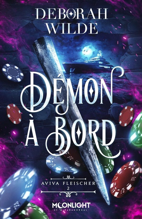 Couverture du livre « Aviva Fleischer : démon à bord » de Deborah Wilde, librairie Les Contes Infusés à Corte