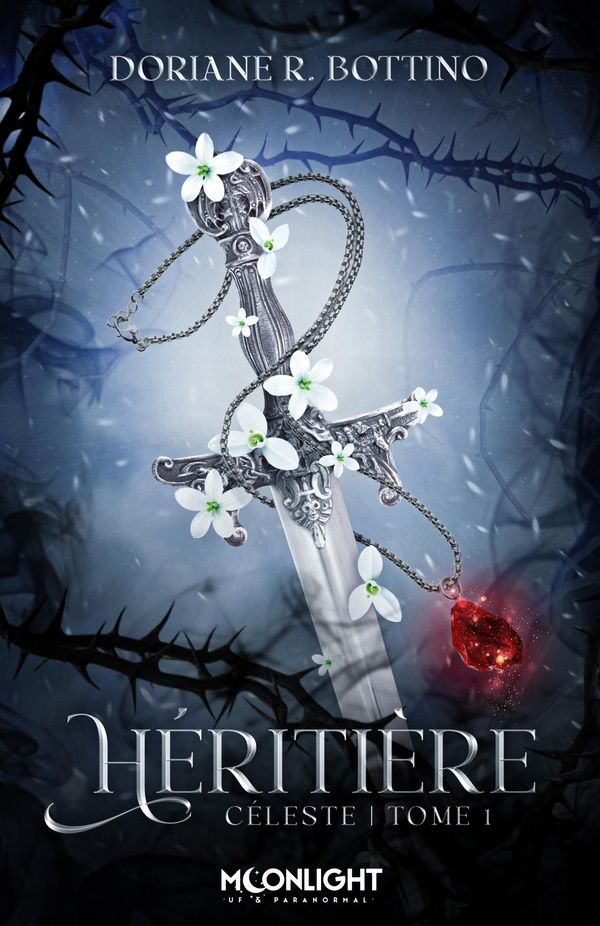 Couverture du livre « Héritière » de Doriane R. Bottino, librairie Les Contes Infusés à Corte