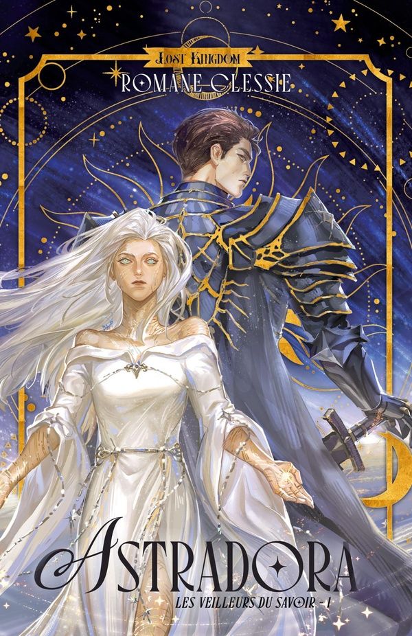 Couverture du livre « Astradora : les veilleurs du savoir » de Romane Clessie, librairie Les Contes Infusés à Corte