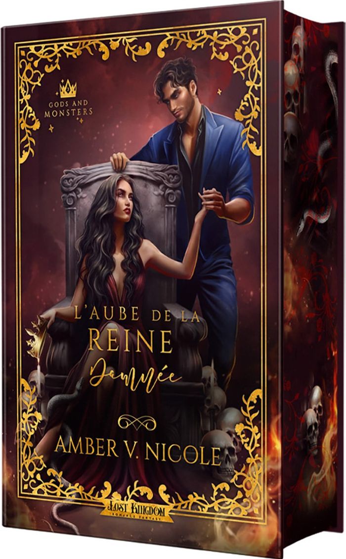 Couverture du livre « Gods and Monsters : l'aube de la reine damnée » de Nicole Amber V., librairie Les Contes Infusés à Corte