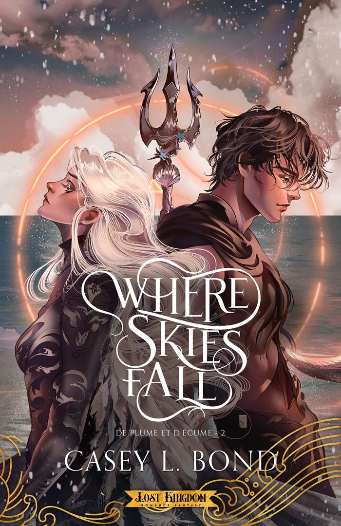 Couverture du livre « Where Skies Fall » de Casey L. Bond, librairie Les Contes Infusés à Corte