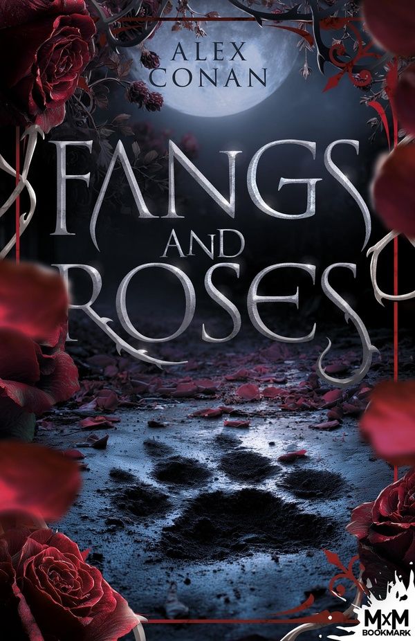 Couverture du livre « Fangs and roses » de Alex Conan, librairie Les Contes Infusés à Corte