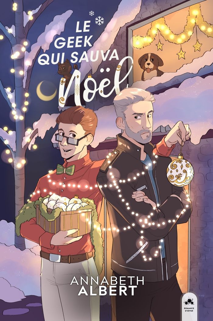 Couverture du livre « LE GEEK QUI SAUVA NOEL » de Annabeth Albert, librairie Les Contes Infusés à Corte