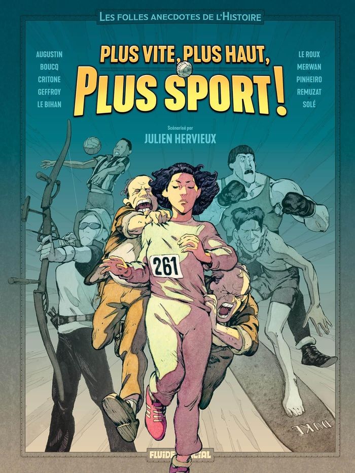 Couverture du livre « Plus vite, plus haut, plus sport ! », librairie Les Contes Infusés à Corte