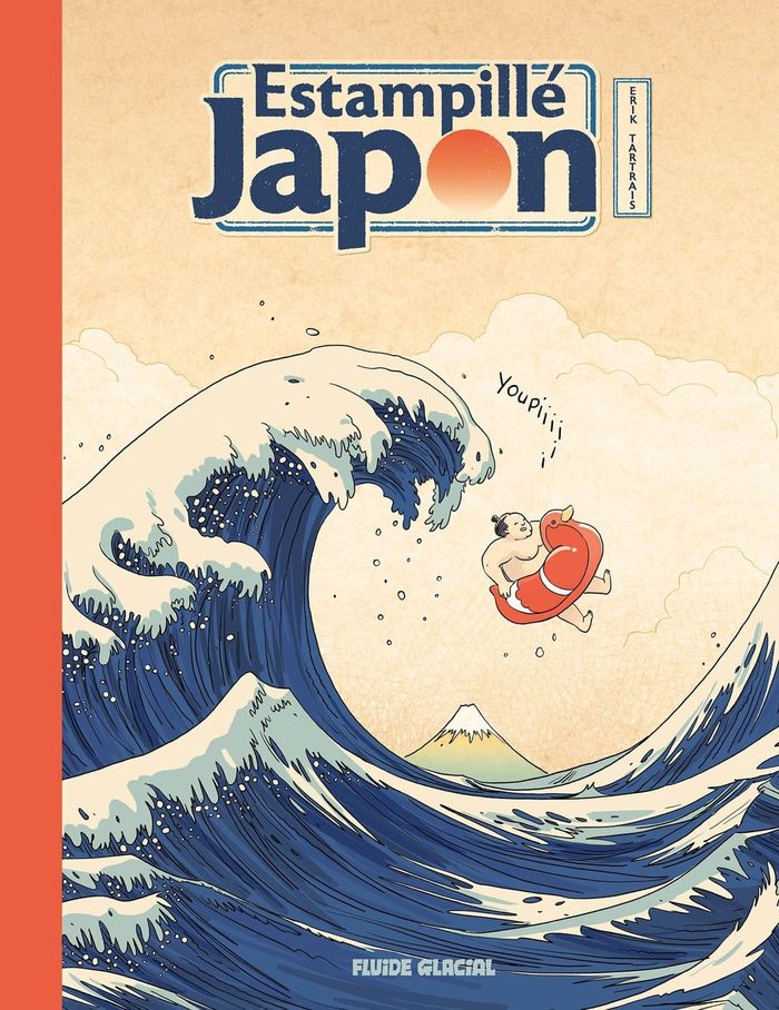 Couverture du livre « Estampillé Japon » de Érik Tartrais, librairie Les Contes Infusés à Corte