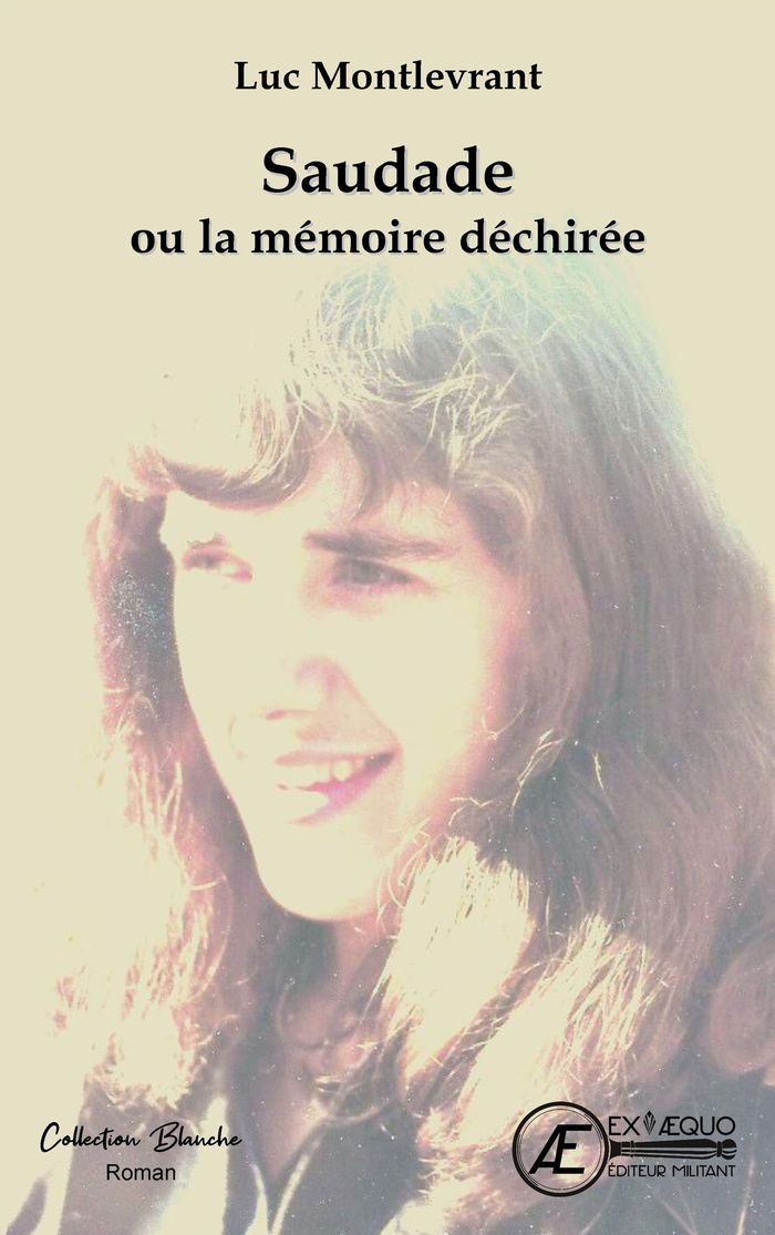 Couverture du livre « Saudade ou La mémoire déchirée : roman », librairie Les Contes Infusés à Corte