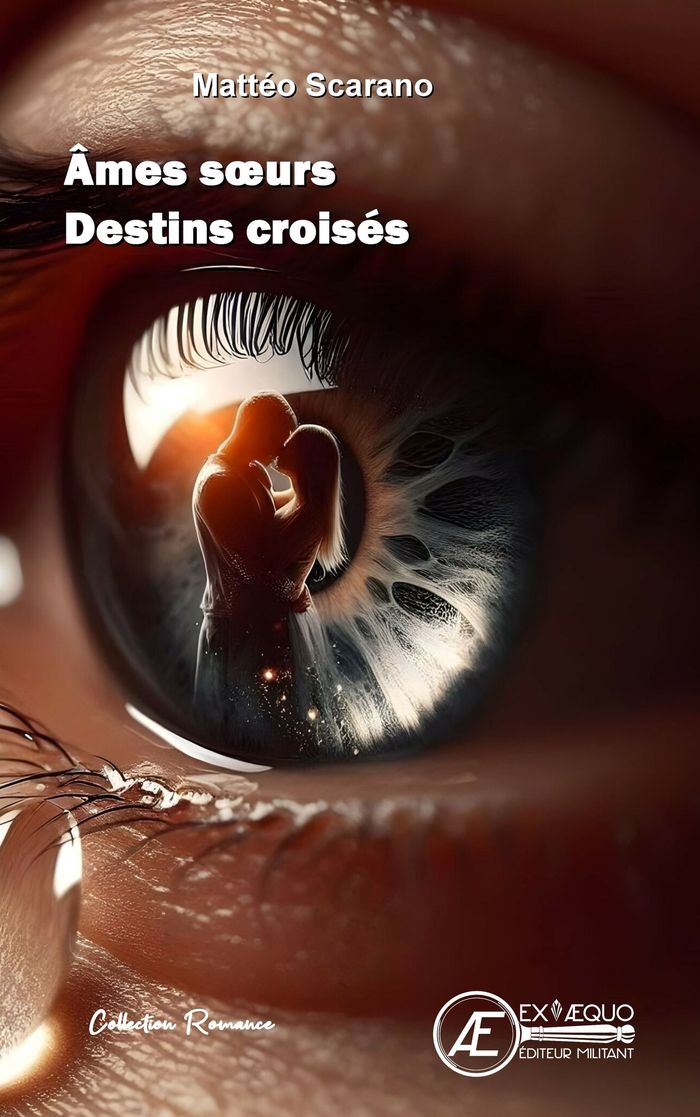 Couverture du livre « Âmes soeurs, destins croisés : roman » de Mattéo Scarano, librairie Les Contes Infusés à Corte