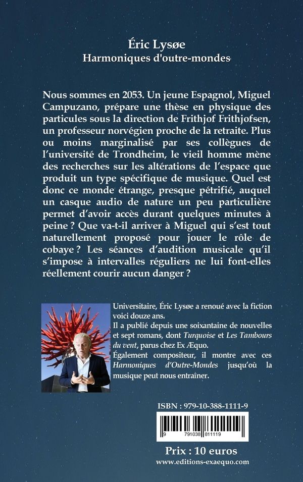 Quatrième de couverture de « Harmoniques d'outre-mondes »