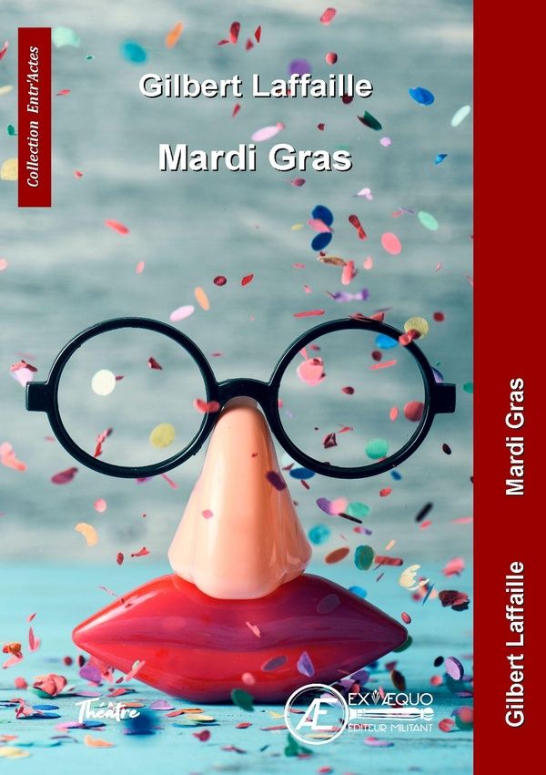 Couverture du livre « Mardi Gras », librairie Les Contes Infusés à Corte