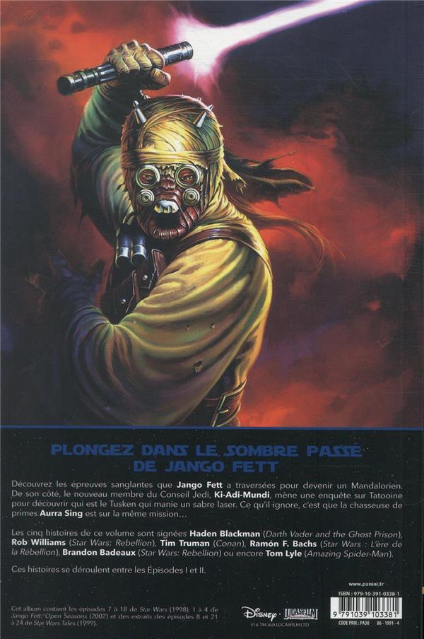 Quatrième de couverture de « STAR WARS LEGENDES : LA MENACE REVELEE T01 »