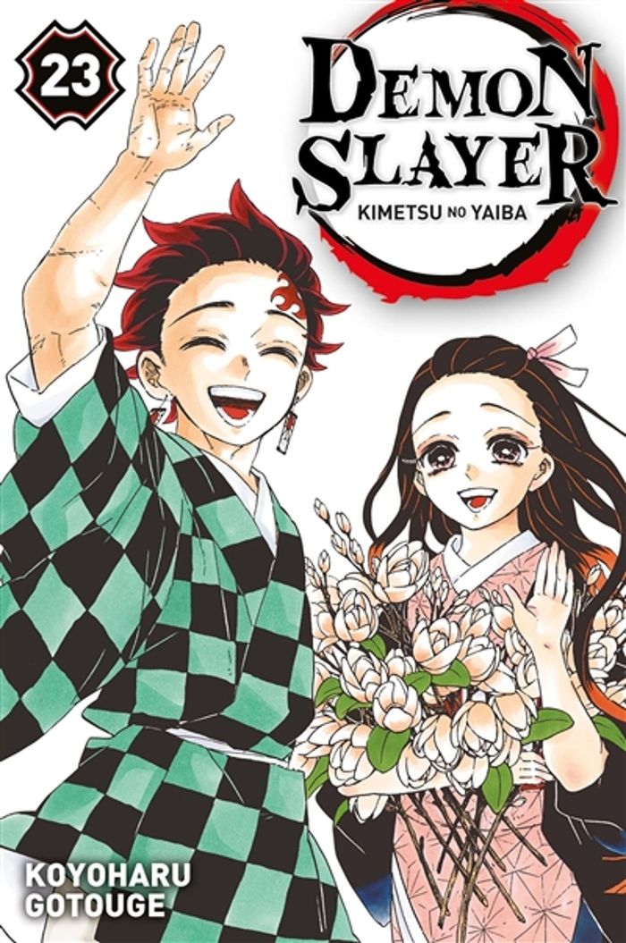 Couverture du livre « DEMON SLAYER T23 » de Koyoharu Gotouge, librairie Les Contes Infusés à Corte