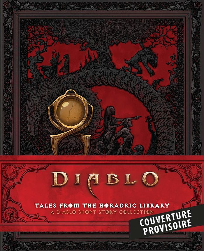 Couverture du livre « Diablo : contes de la bibliothèque horadrique » de Matthew J. Kirby, librairie Les Contes Infusés à Corte