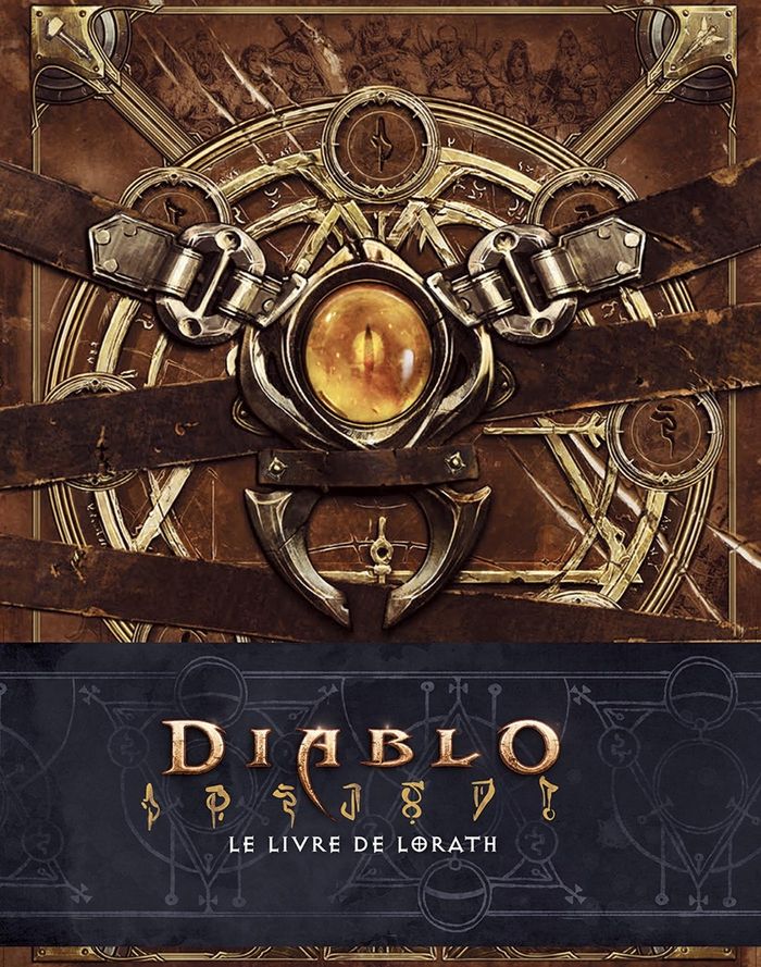 Couverture du livre « Diablo : le livre de Lorath » de Matthew J. Kirby, librairie Les Contes Infusés à Corte