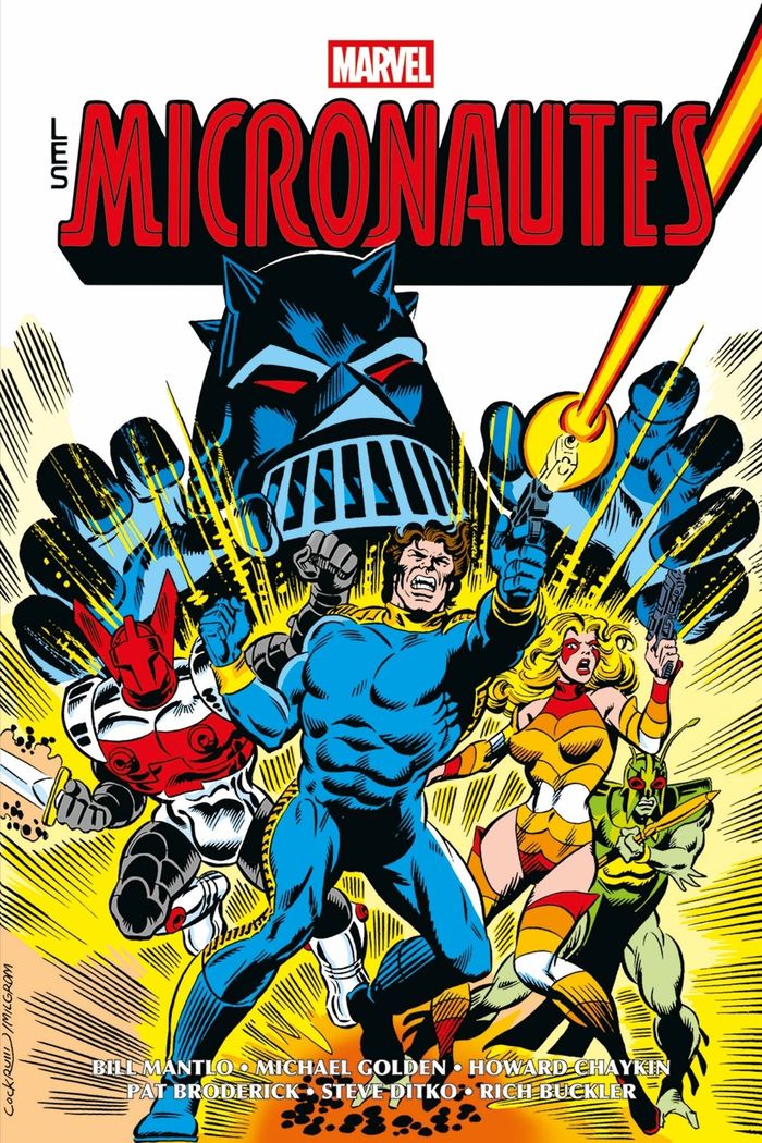 Couverture du livre « Les Micronautes » de Bill Mantlo, librairie Les Contes Infusés à Corte