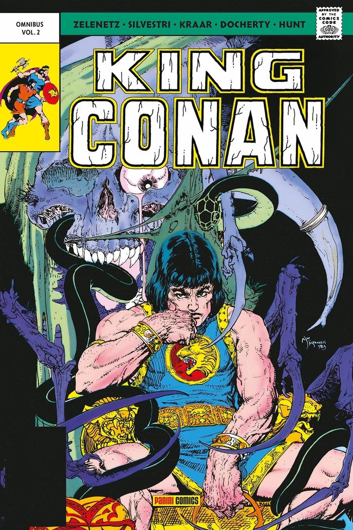 Couverture du livre « KING CONAN : THE ORIGINAL COMICS OMNIBUS T02 », librairie Les Contes Infusés à Corte