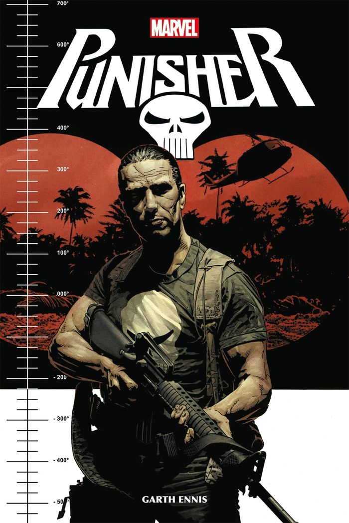 Couverture du livre « Punisher » de Garth Ennis, librairie Les Contes Infusés à Corte