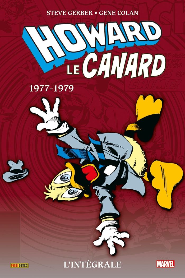 Couverture du livre « Howard le Canard » de Steve Gerber, librairie Les Contes Infusés à Corte