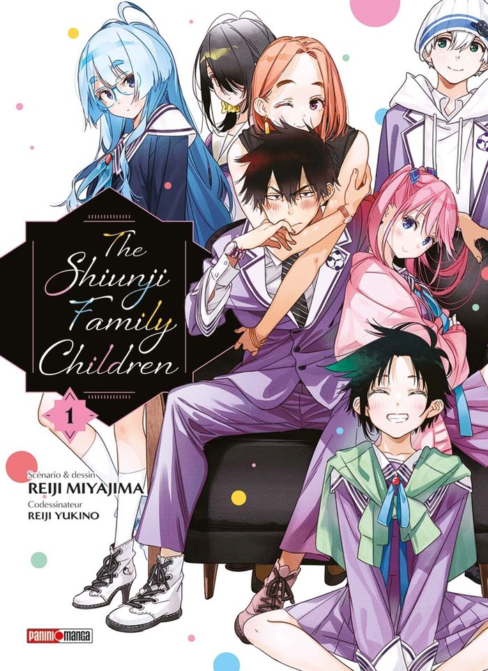 Couverture du livre « The Shiunji family children » de Reiji Miyajima, librairie Les Contes Infusés à Corte