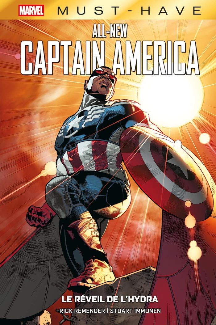Couverture du livre « All-new Captain America : le réveil de l'Hydra » de Rick Remender, librairie Les Contes Infusés à Corte