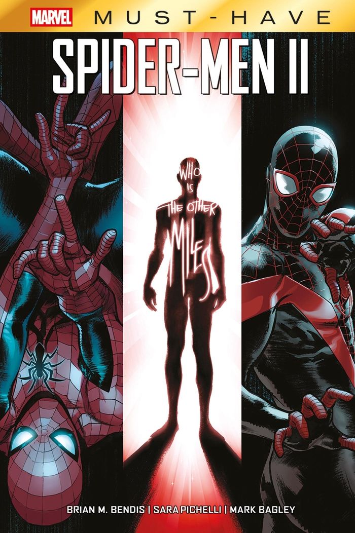 Couverture du livre « Spider-Men » de Brian Michael Bendis, librairie Les Contes Infusés à Corte