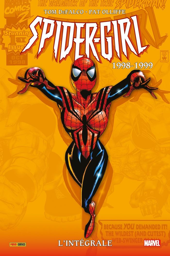 Couverture du livre « Spider-Girl » de Tom DeFalco, librairie Les Contes Infusés à Corte