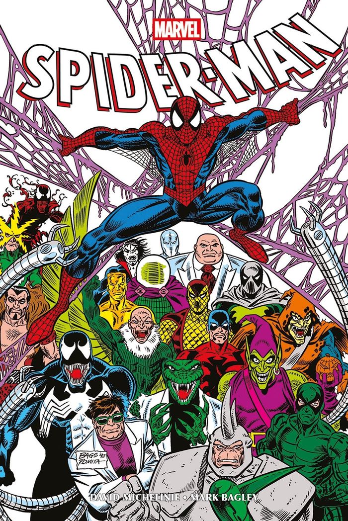 Couverture du livre « Spider-Man » de David Michelinie, librairie Les Contes Infusés à Corte