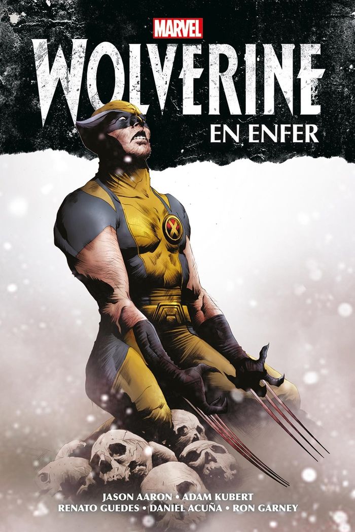 Couverture du livre « Wolverine : en enfer » de Jason Aaron, librairie Les Contes Infusés à Corte