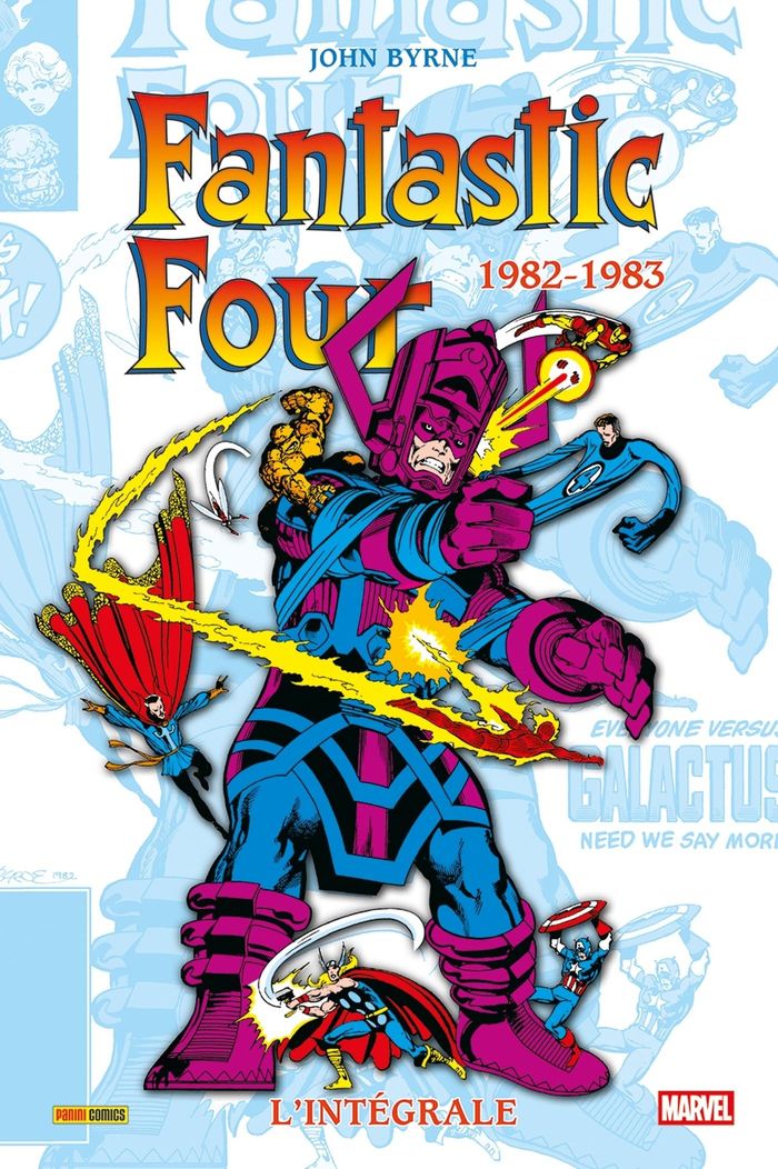 Couverture du livre « Fantastic Four » de John Byrne, librairie Les Contes Infusés à Corte