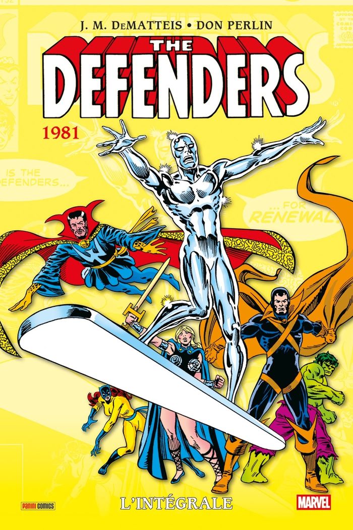 Couverture du livre « The Defenders » de John Marc DeMatteis, librairie Les Contes Infusés à Corte