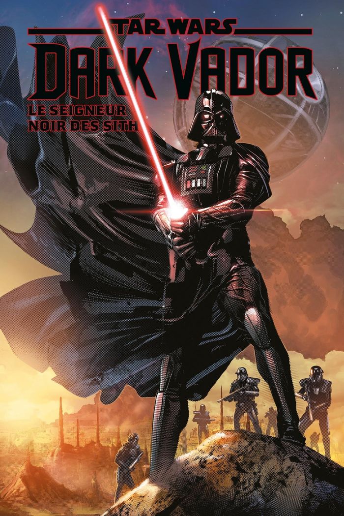 Couverture du livre « Dark Vador, le seigneur noir des Sith » de Charles Soule, librairie Les Contes Infusés à Corte