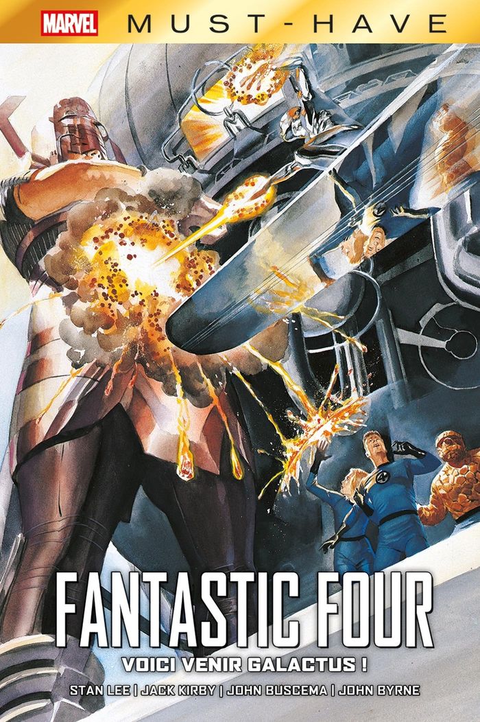 Couverture du livre « Fantastic Four : voici venir Galactus ! » de Stan Lee, librairie Les Contes Infusés à Corte