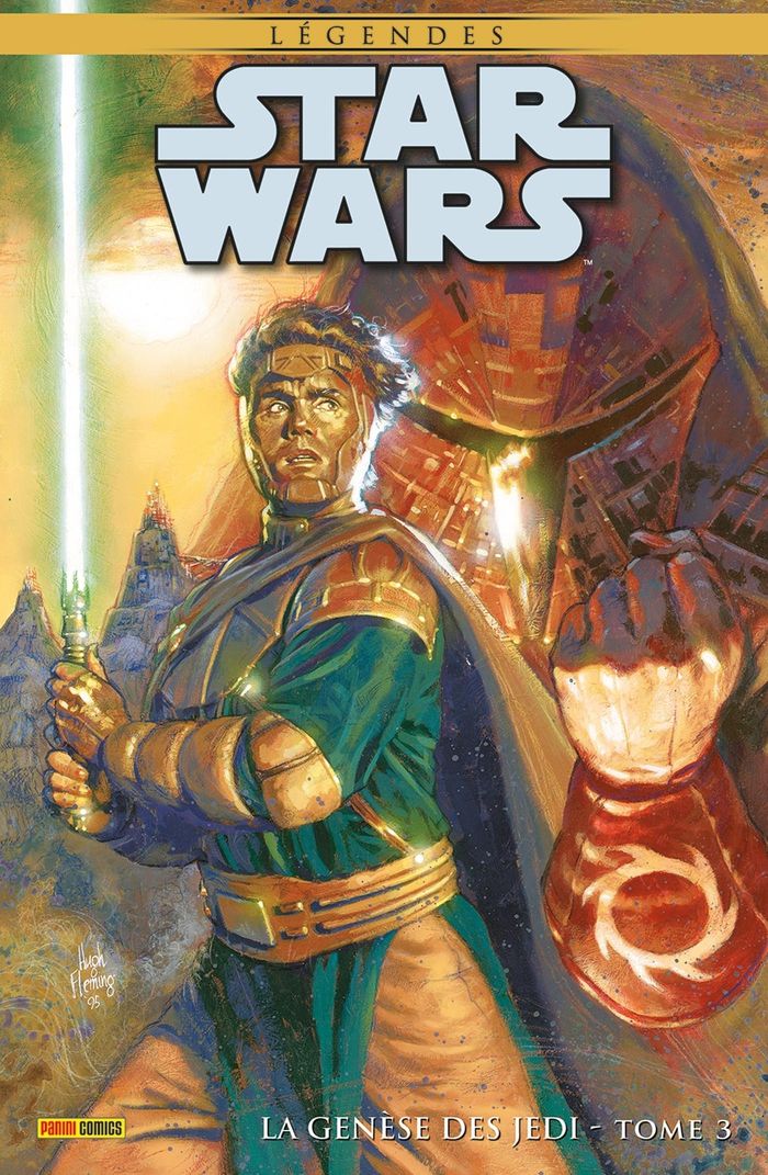 Couverture du livre « La genèse des Jedi » de Collectif, librairie Les Contes Infusés à Corte