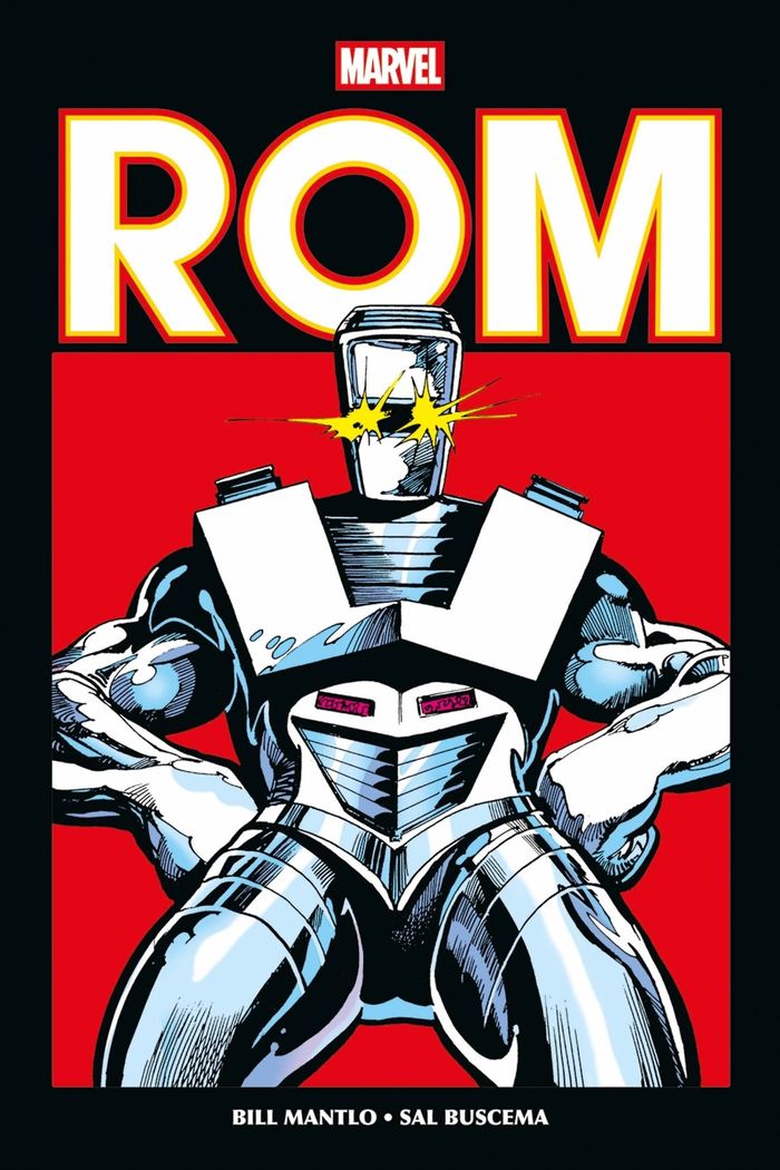 Couverture du livre « Rom » de Bill Mantlo, librairie Les Contes Infusés à Corte