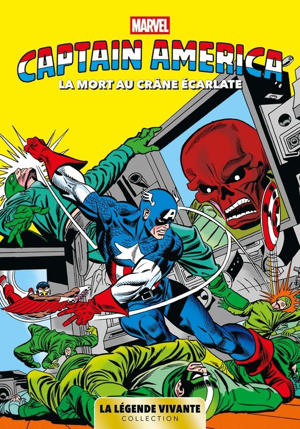 Couverture du livre « La mort au crâne écarlate » de Marvel comics, librairie Les Contes Infusés à Corte