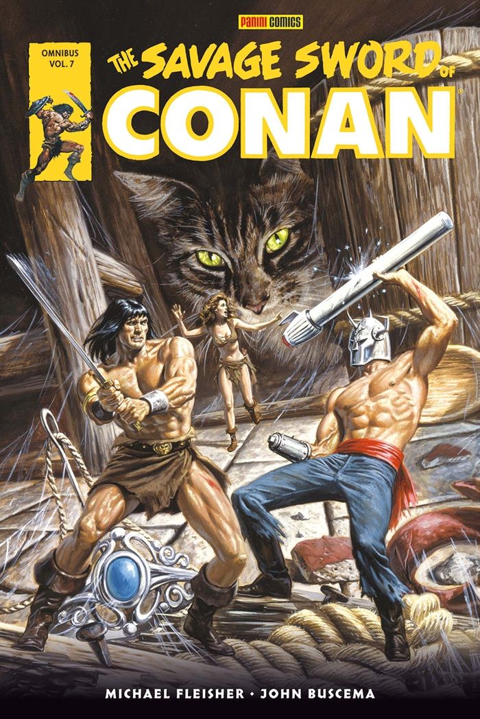 Couverture du livre « The savage sword of Conan » de Michael L. Fleisher, librairie Les Contes Infusés à Corte