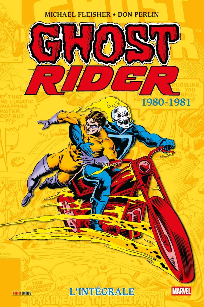 Couverture du livre « Ghost Rider » de Michael L. Fleisher, librairie Les Contes Infusés à Corte