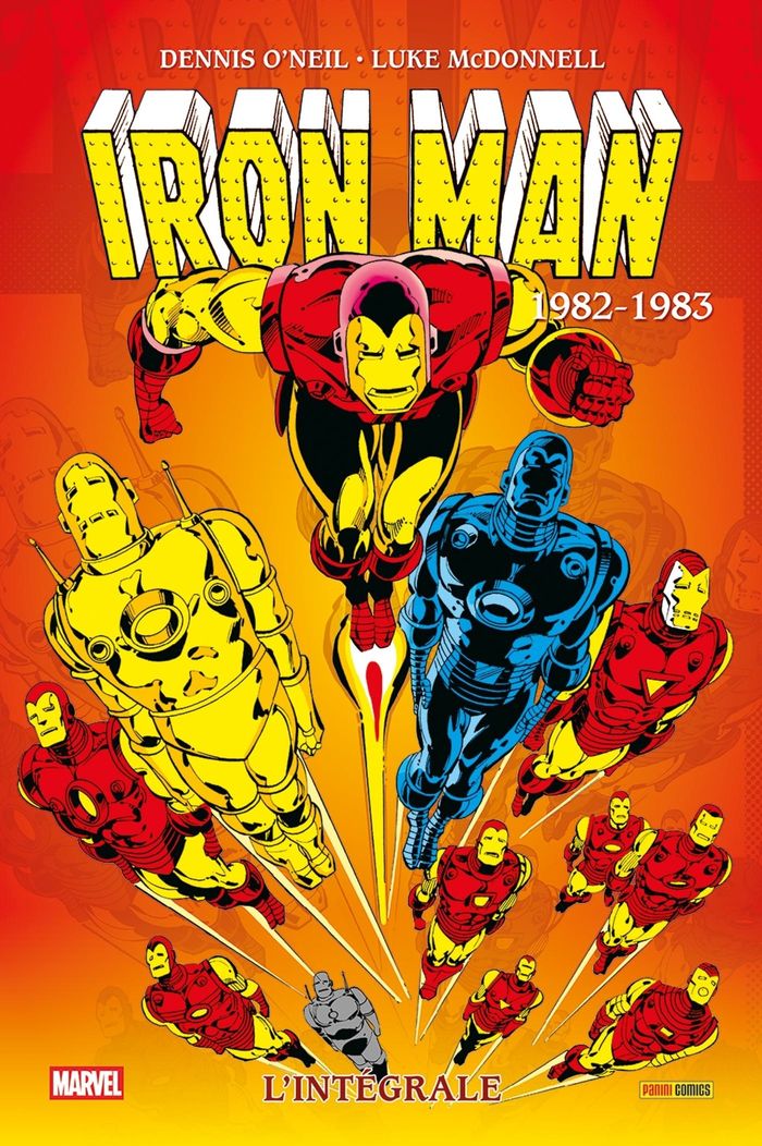 Couverture du livre « Iron Man » de Dennis O'Neil, librairie Les Contes Infusés à Corte
