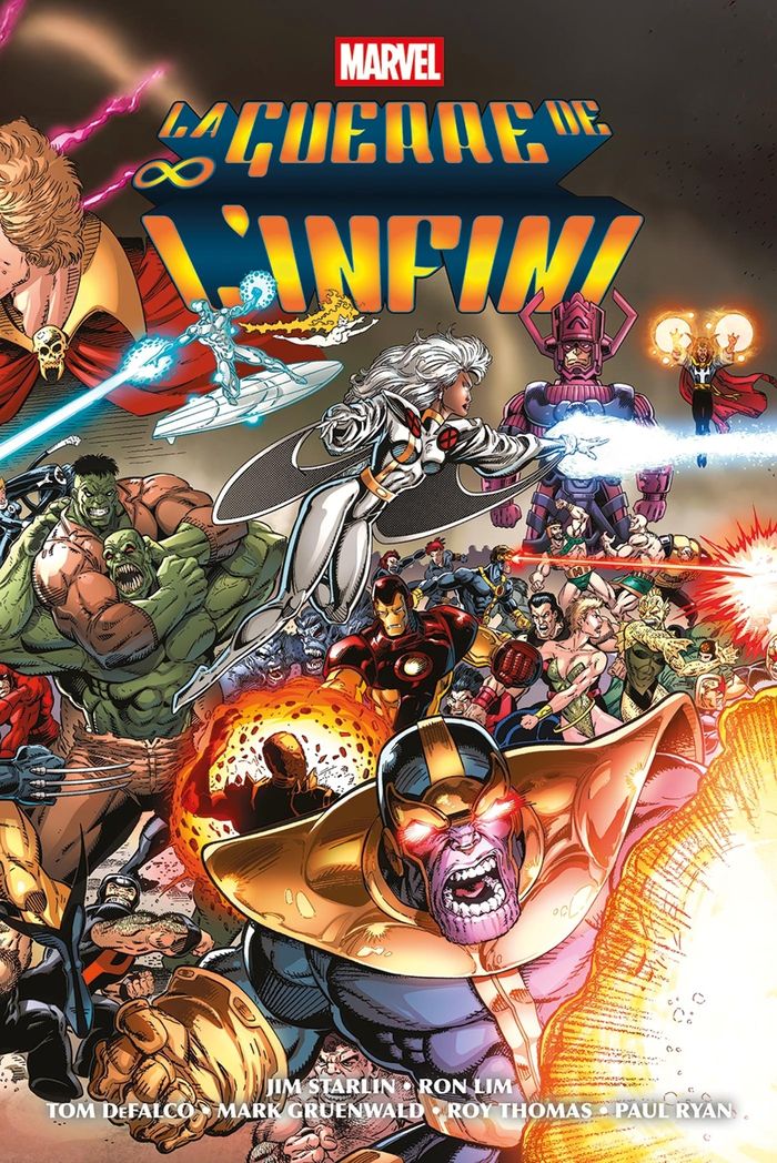 Couverture du livre « La guerre de l'infini » de Ron Lim, librairie Les Contes Infusés à Corte