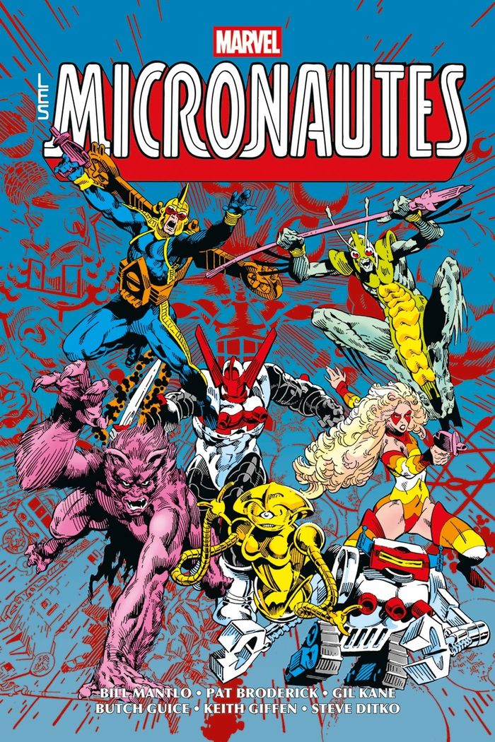 Couverture du livre « Les Micronautes » de Bill Mantlo, librairie Les Contes Infusés à Corte