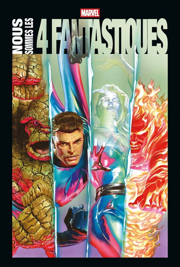 Couverture du livre « Nous sommes les 4 Fantastiques » de Collectif, librairie Les Contes Infusés à Corte