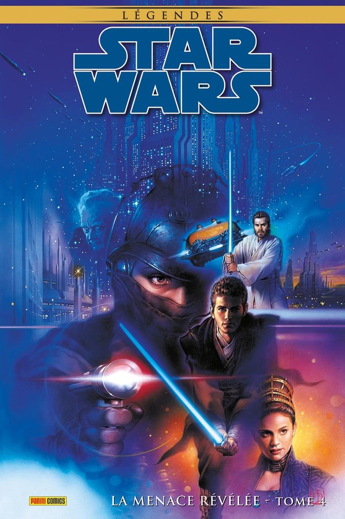 Couverture du livre « Star Wars légendes : la menace révélée », librairie Les Contes Infusés à Corte