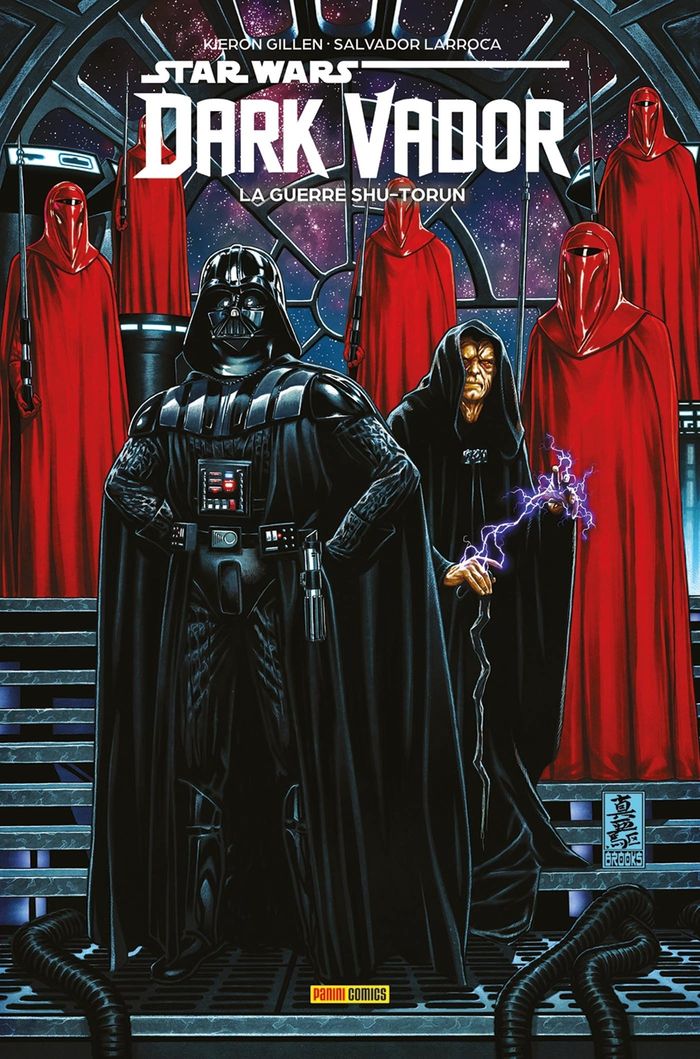 Couverture du livre « Dark Vador : la guerre Shu-Torun » de Kieron Gillen, librairie Les Contes Infusés à Corte