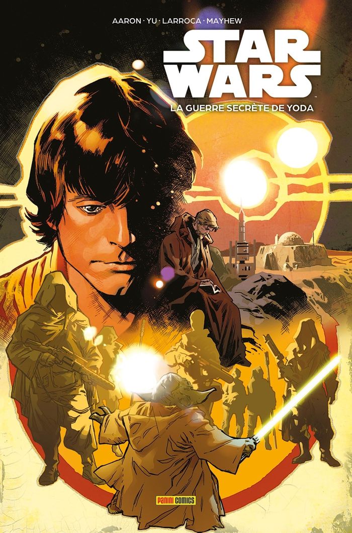 Couverture du livre « Star Wars : la guerre secrète de Yoda » de Jason Aaron, librairie Les Contes Infusés à Corte