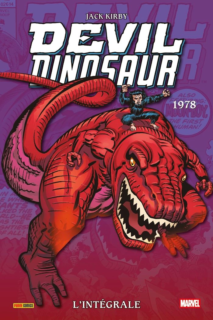 Couverture du livre « Devil Dinosaur : l'intégrale 1978 », librairie Les Contes Infusés à Corte