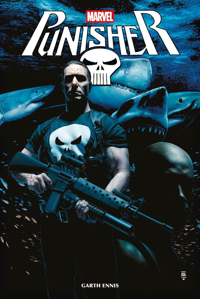 Couverture du livre « Punisher » de Garth Ennis, librairie Les Contes Infusés à Corte