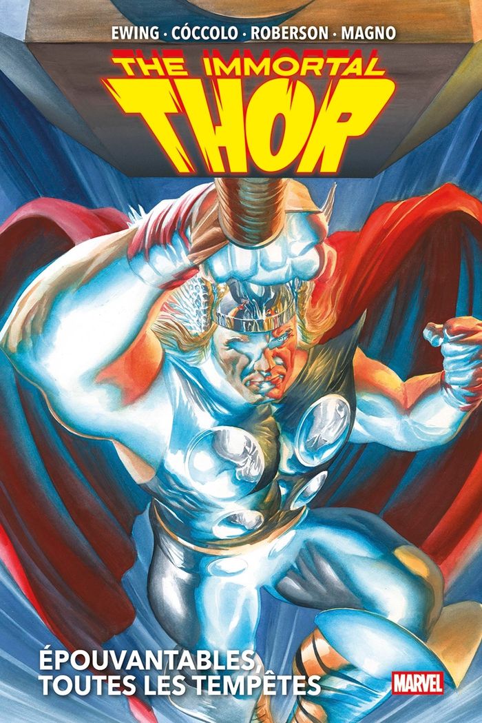 Couverture du livre « Immortal Thor : épouvantables, toutes les tempêtes », librairie Les Contes Infusés à Corte
