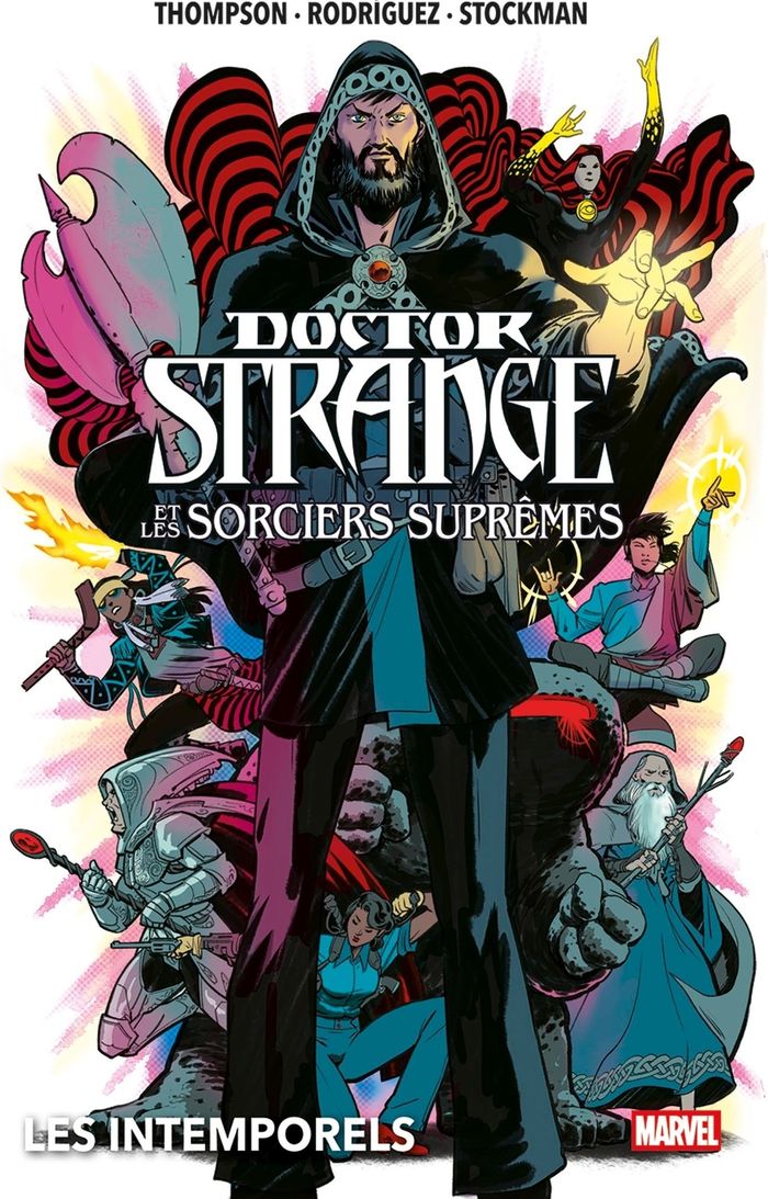 Couverture du livre « Doctor Strange et les sorciers suprêmes : Les intemporels » de Robbie Thompson, librairie Les Contes Infusés à Corte