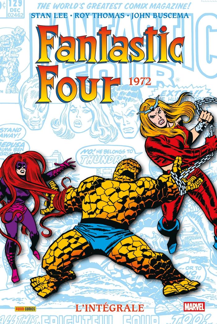 Couverture du livre « Fantastic Four » de Stan Lee, librairie Les Contes Infusés à Corte