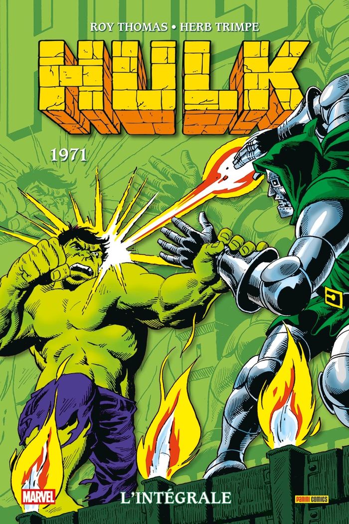 Couverture du livre « Hulk : l'intégrale », librairie Les Contes Infusés à Corte